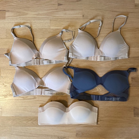 Lively Intimates & Sleepwear 5 Wireless Lively Bras 36a Poshmark